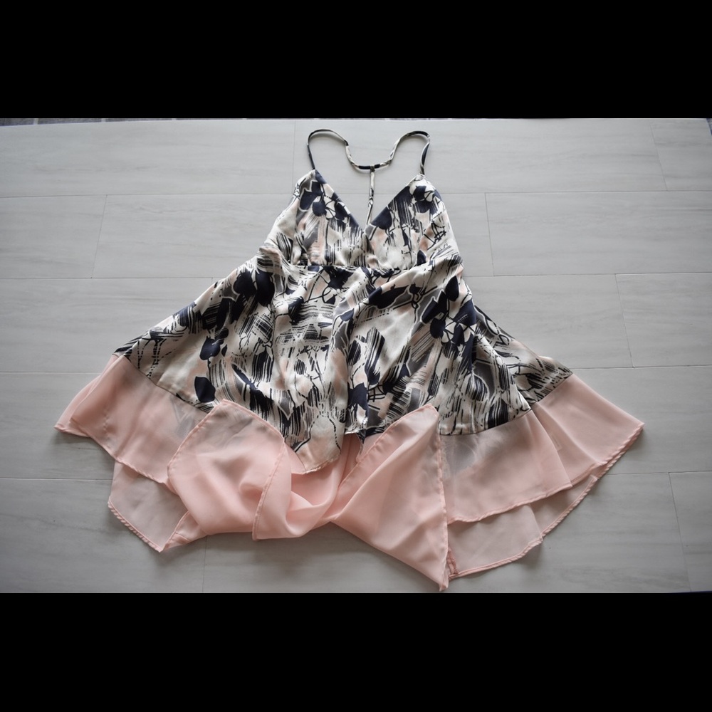 Silk Babydoll Tunic